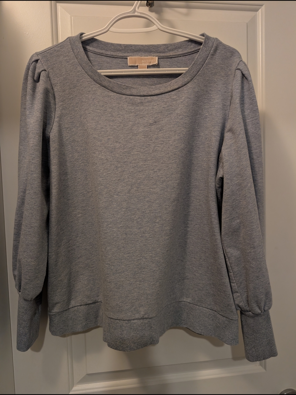 Michael Kors Light Heather Gray Crewneck Sweatshirt